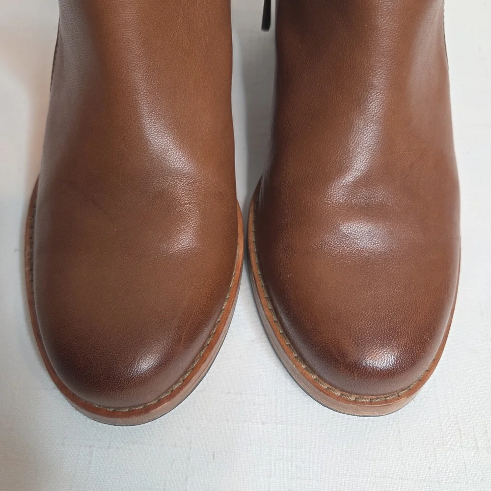 Clarks Clarkdale Jax Womens Ankle Boot Brown Leather Size 6